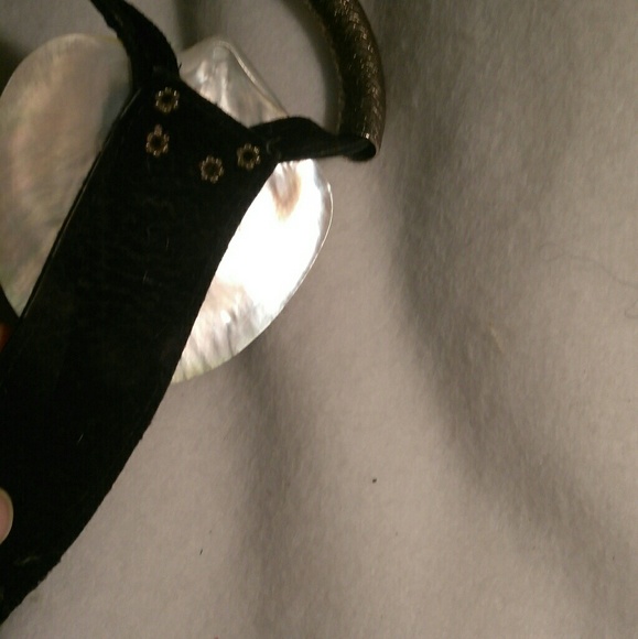 Vintage Seashell metallic belt - Picture 2 of 5